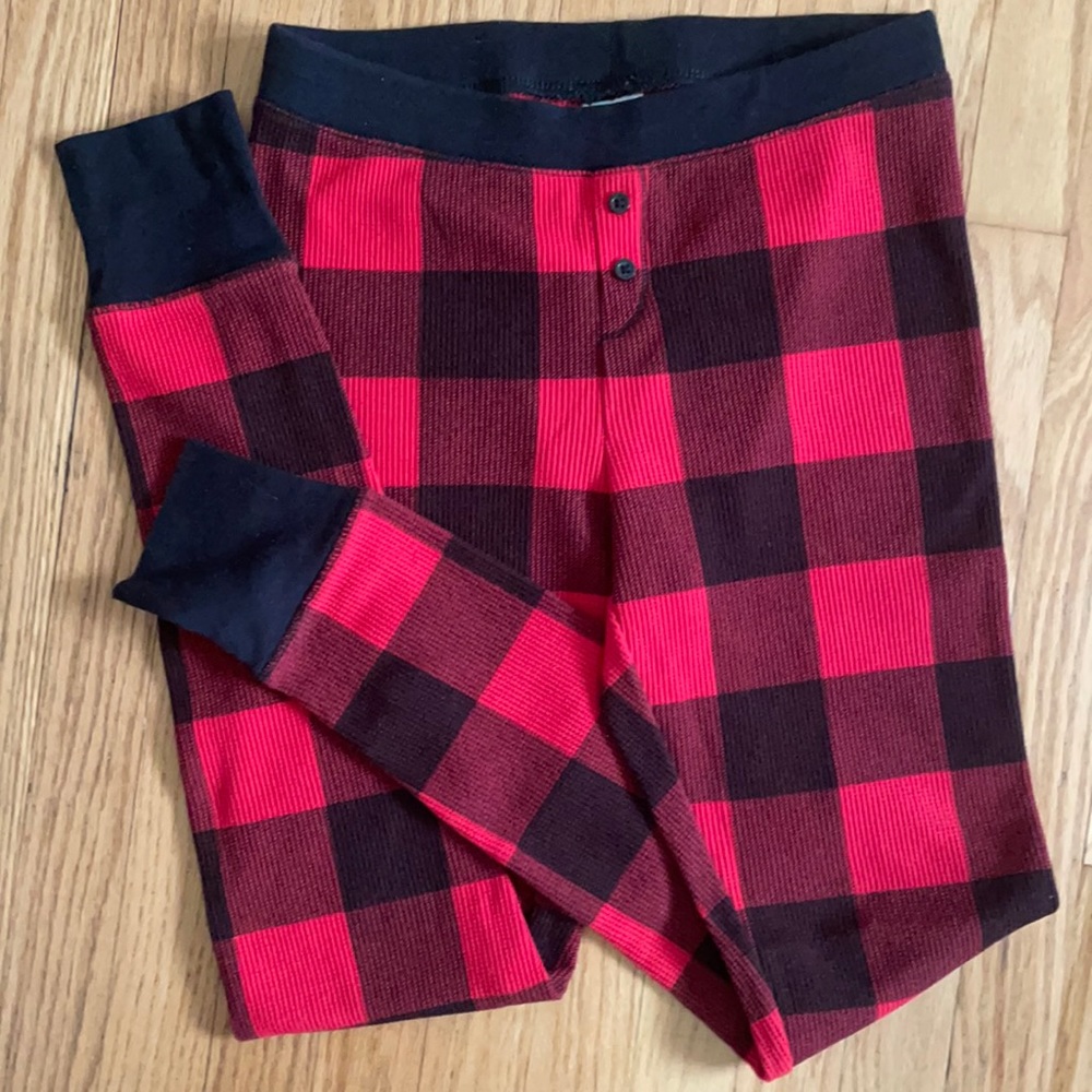 Old Navy Red Buffalo Check pajama pants size XS